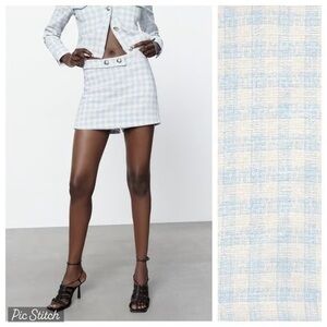 TWEED SKORT